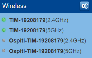 Tim Hub Configurazione Wireless
